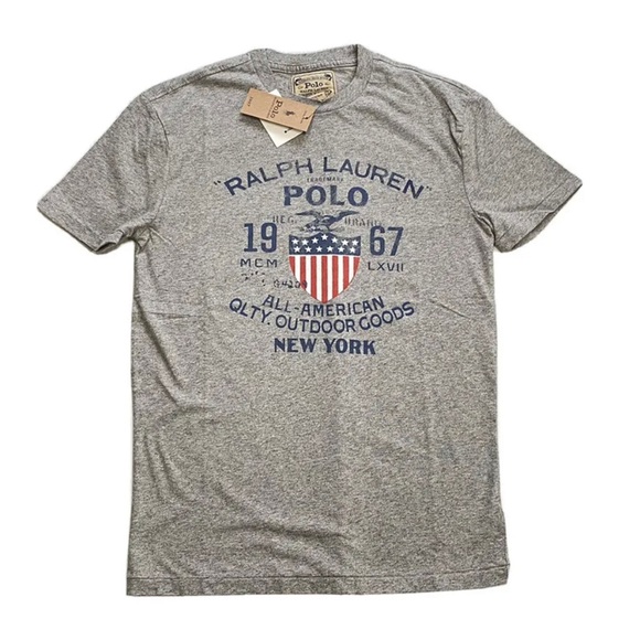 Polo Ralph Lauren Other - Polo Ralph Lauren 1967 Eagle Shield American Outdoor Goods Tee T-Shirt